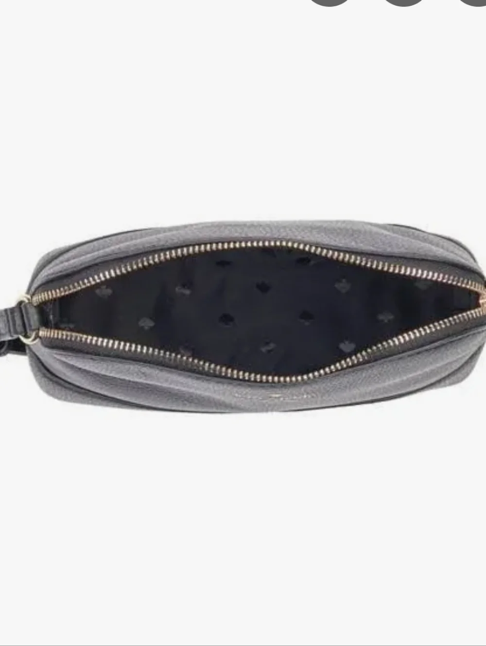 Kate Spade Black Pebbled Leather Crossbody Bag - Picture 13 of 13
